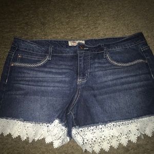 Jean shorts
